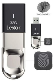 Lexar JumpDrive Fingerprint F35