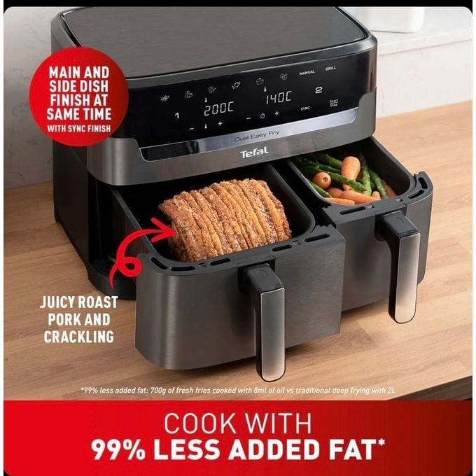 تيفال Dual Easy Fry XXL — 3