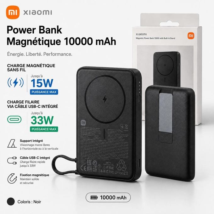 Xiaomi Magnetic Power Bank 10000mAh 33W